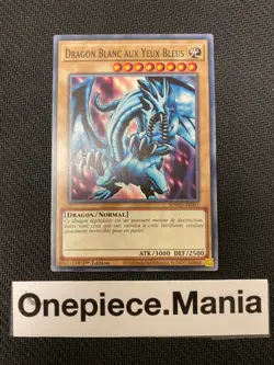Yu-Gi-Oh! Dragon Blanc aux Yeux Bleus SDWD-FR001 1st Commune - Image 1
