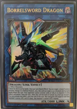 YuGiOh Borrelsword Dragon Ultra Rare 1st Edition MAMA-EN072 - Image 1