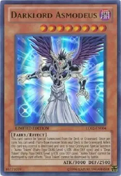 Darklord Asmodeus - LC02-EN004 - Ultra Rare Limited Edition Yugioh - Image 1
