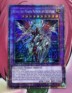 YUGIOH NERVA THE POWER PATRON OF CREATION STARLIGHT RARE NM DUAD-EN033 - Image 1