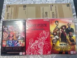BUNDLE! One Piece Premium Card Collection Vol 4 + Live Action + Film Red English - Image 1