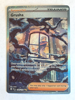 Pokemon Paldea Evolved - GRUSHA - SPECIAL ILLUSTRATION RARE - 268/193 - NM - Image 1