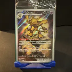 Alakazam Pokemon TCG Mega Evolution ETB Black Star Promo MEP009 Sealed - Image 1