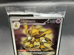 Alakazam MEP 009 - Mega Evolution Black Star Promo - SEALED - Pokemon TCG - Image 2