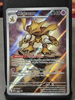Sealed Pokemon TCG: Mega Evolution - Alakazam (MEP-009) ETB Black Star Promo - Image 1