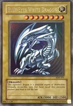 Blue-Eyes White Dragon SDK-001 Unlimited Ultra Rare HP - Image 1