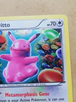 Ditto XY40 Black Star Promo Pokemon Card in Very Good Condition - Image 3