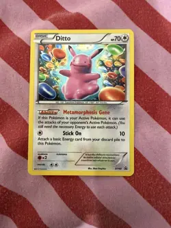 Ditto XY40 Pokemon Black Star Promo Holo Rare near mint - Image 1