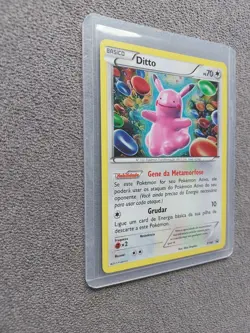 Ditto XY40 Pokemon Black Star Promo Holo PORTUGUESE NM w/ Swirl See Pics - Image 5
