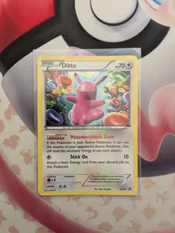 Pokemon TCG Ditto XY40 Black Star Promo Holo Card NM - LP- Condition - Image 1