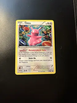 Pokemon TCG Ditto XY40 Black Star Promo Holo Card NM Condition - Image 1