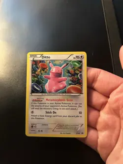 Pokemon TCG Ditto XY40 Black Star Promo Holo Card NM Condition - Image 4