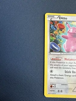 Pokemon TCG Ditto XY40 Black Star Promo Holo Card NM Condition - Image 3
