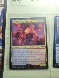 magic the gathering lord of the rings Bilbo, 2 Card Pack - Image 1