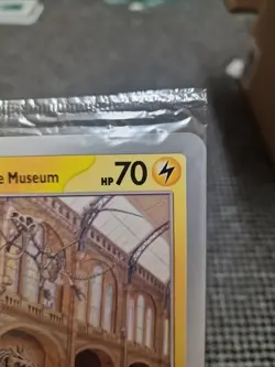 Pokemon TCG Promo Oversized Card - Pikachu at the Museum (Sealed) - UK - Image 3