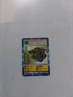 Tankmon Carte Digimon Francais Bandai 2000 MP-69 Mega Pack French Card - Image 1