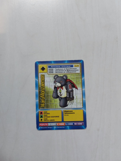 WaruMonzaemon Carte Digimon Francais Bandai 2000 MP-80 Mega Pack French Card - Image 1