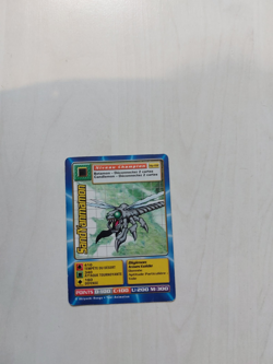SandYanmamon Carte Digimon Francais Bandai 2000 MP-102 Mega Pack French Card - Image 1