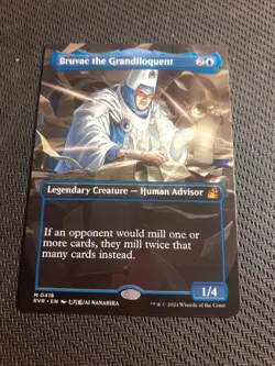 Bruvac the Grandiloquent Magic The Gathering ravnica Remastered Borderless - Image 1
