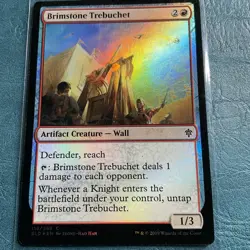 Brimstone Trebuchet Throne of Eldraine 116/269 Common Foil LP MTG - Image 1