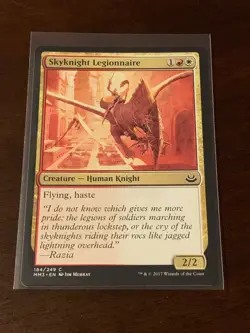Magic the Gathering Modern Masters 2017 Skyknight Legionnaire - Image 1