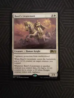 mtg basri's lieutenant core set 2021 - Image 1