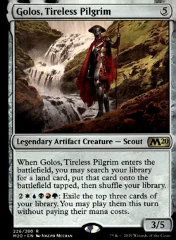 Core Set 2020 #226 Golos, Tireless Pilgrim - Image 1
