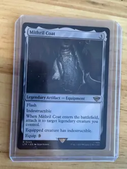 MTG Mithril Coat (245/511) The Lord of the Rings Tales of Middle-earth LP - Image 1