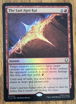 MTG Avatar: The Last Airbender, The Last Agni Kai - Foil - Image 1