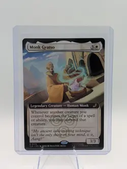 Magic The Gathering Avatar The Last Airbender Monk Gyatso 0173 Extended Art - Image 1