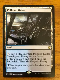 Polluted Delta - MTG - Khans of Tarkir - 239/269 - Image 1