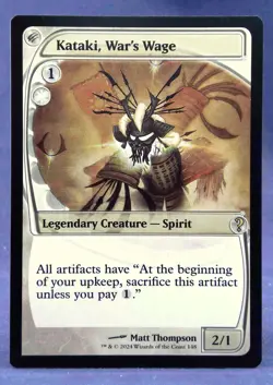 Kataki, War's Wage (Future Sight) - MTG - Mystery Booster 2 - NM Excellent - Image 1