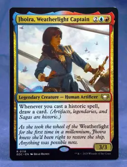 Jhoira, Weatherlight Captain - MTG - Commander: Edge of Eternities -Excellent NM - Image 1