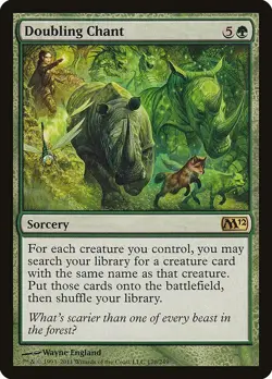 Doubling Chant 1x FOIL MtG FOIL Magic 2012 SP/NM - Image 1
