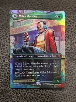 MTG Marvel's Spider-Man-Miles Morales M0200 Borderless Foil - Image 1