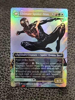 MTG Marvel's Spider-Man-Miles Morales M0200 Borderless Foil - Image 2