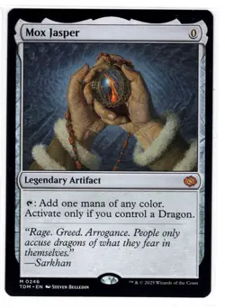 TCG Mox Jasper, Tarkir: Dragonstorm (TDM) Regular, Near Mint, Magic - Image 1