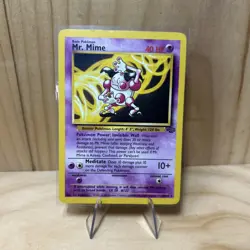 Vintage Pokemon TCG-Mr. Mime 22/64 Jungle Regular (Rare) 1999 - Image 1
