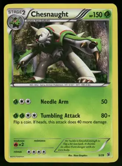 Chesnaught Holo 5/39 Kalos Starter Set Pokemon - Image 1