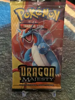 Pokemon Sun & Moon Dragon Majesty Sealed Booster Pack - Image 1