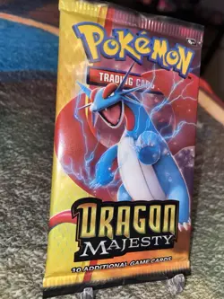 Pokemon Sun & Moon Dragon Majesty Sealed Booster Pack - Image 3