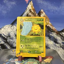 Sunflora - 105/144 Pokemon Skyridge - Regular E Reader HP / Damaged - Image 1