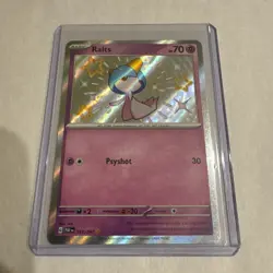 Ralts 153/091 2024 Pokemon SV Paldean Fates PAF EN Shiny Holo Rare Nm Pokemon - Image 1