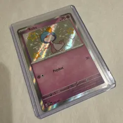 Ralts 153/091 2024 Pokemon SV Paldean Fates PAF EN Shiny Holo Rare Nm Pokemon - Image 2