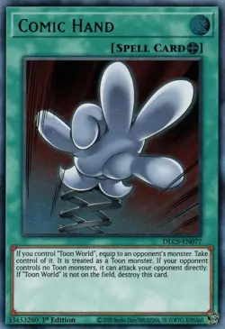 Comic Hand-Ultra Rare - 1st Edition - DLCS-EN077 - Dragons of Legend: The Com... - Image 1