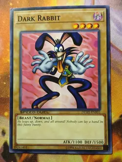 Yugioh - Dark Rabbit DEM5-EN003 Unlimited - Speed Duel Demo Deck - Image 1