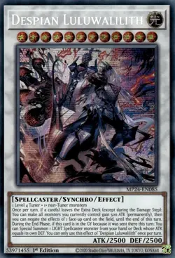 Yugioh Dueling Mirrors: Despian Luluwalilith Prismatic Secret Rare MP24-EN085 - Image 1
