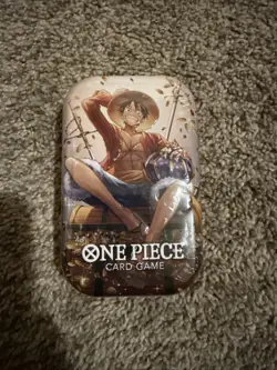 One Piece Tin Pack Set Vol. 2 - Monkey. D. Luffy - Factory Sealed in hand !! - Image 1