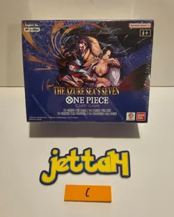 One Piece TCG OP-14 The Azure Sea's Seven Booster Box (English) NEW/SEALED! (C) - Image 2