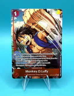 2026 One Piece The Azure Sea's Seven OP14-013 Monkey D Luffy Alternate Art - Image 1